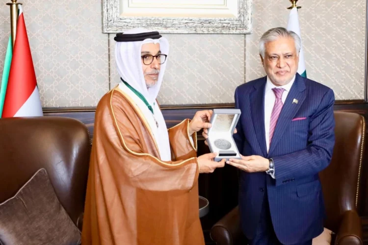 Pakistan, UAE vow to deepen economic cooperation as Ishaq Dar meets ADFD chief