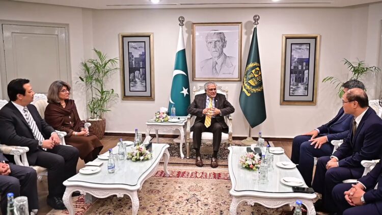 ASEAN Heads of Missions in Pakistan call on Ishaq Dar