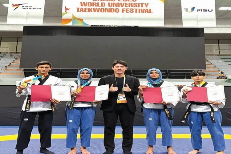 World university festival :Pak Poomsae team wins 4 medals in daegu