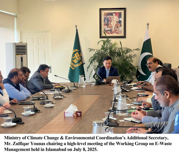 Need for a baseline study on electronic-waste management in Pakistan emphasised