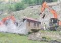 District administration launches major operation in Balakot to clear Kunhar River encroachments