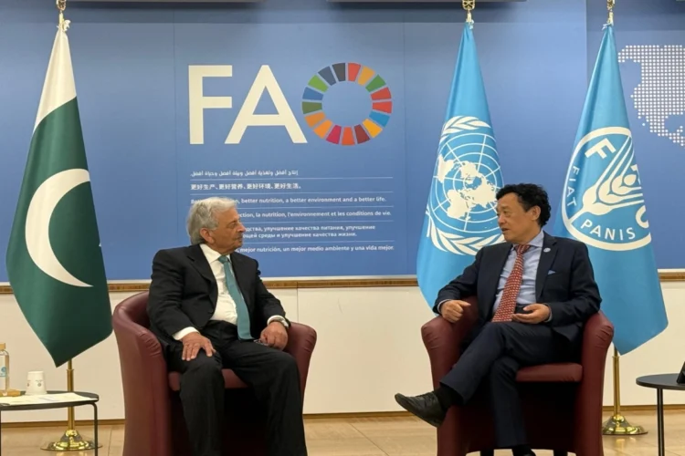 DG FAO commends Pakistan’s agricultural transformation agenda