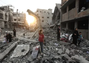 Israeli strikes kill dozens in Gaza, target cafe, school, and aid sites