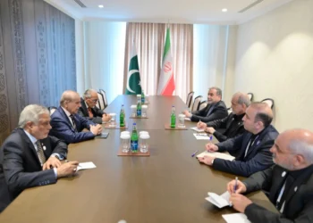 PM Shehbaz Sharif and Iranian President Pezeshkian discuss bilateral ties, regional peace at ECO summit