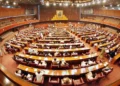 Eight newly elected senators sworn in by Chairman Yousaf Raza Gillani