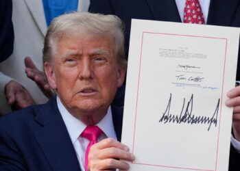 President Trump signs big beautiful bill on tax, expenses