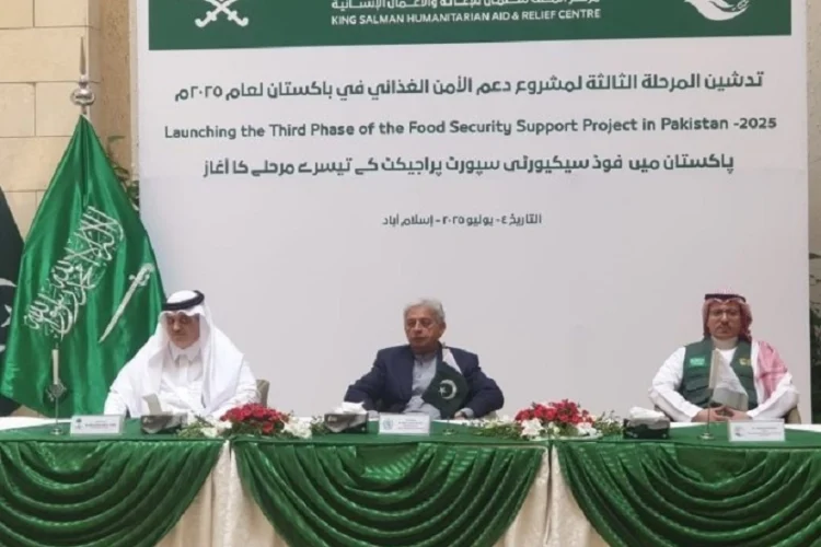 King Salman Relief Center launches third phase of Food Security Support Project in Pakistan