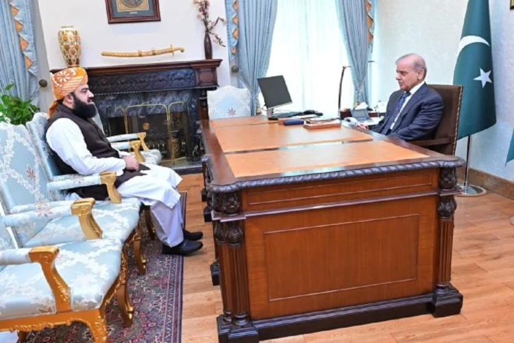 JUI-F leader calls on PM Shehbaz Sharif