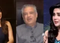 Sohail Warraich responds gracefully to Fiza Ali’s Jab and Saba Qamar’s mimicry