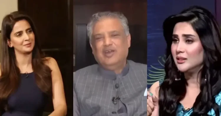 Sohail Warraich responds gracefully to Fiza Ali’s Jab and Saba Qamar’s mimicry