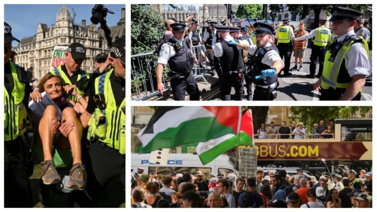 Hundreds Arrested in London Over Support for Palestine Action Amid Controversial Ban