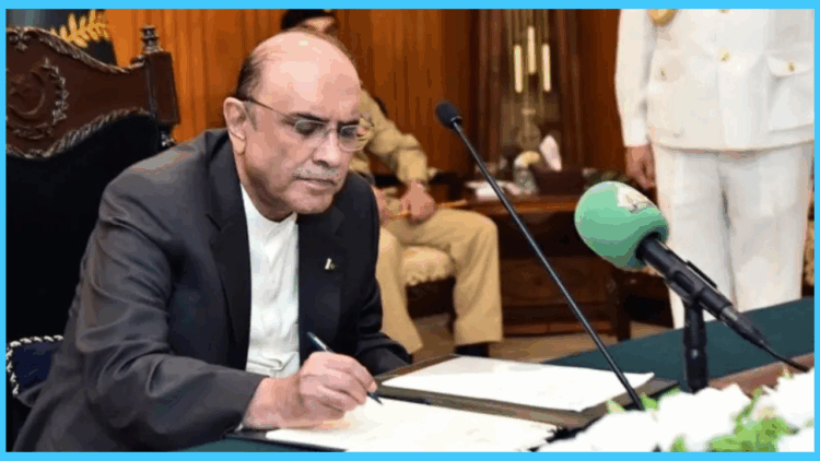 President Zardari Signs Anti-Terrorism (Amendment) Bill, 2025 Into Law