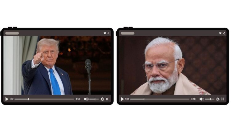 Trump Threatens Tariff Hike on India Over Russian Oil Purchases