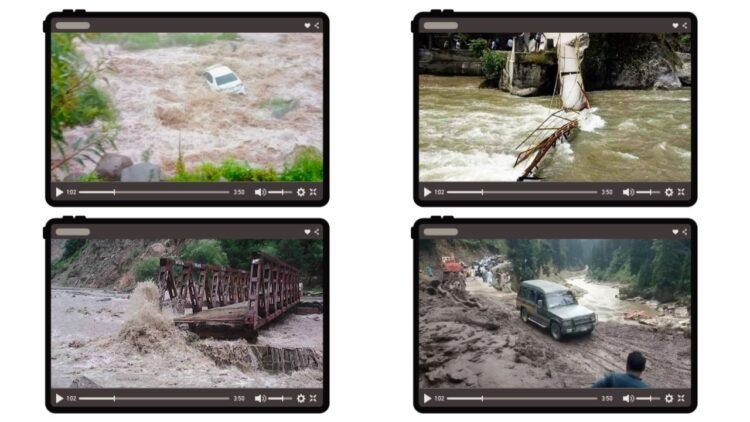 Six Killed, 800 Tourists Trapped as Floods Devastate Neelum Valley