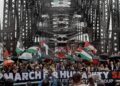 Massive Protest on Sydney Harbour Bridge Demands Gaza Ceasefire and Humanitarian Aid