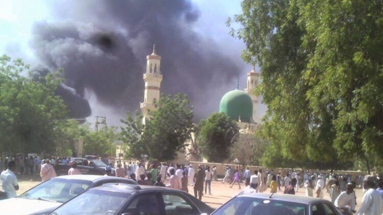 At least 27 worshippers killed as gunmen attack mosque in northern Nigeria