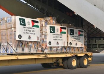 Pakistan Send 100 Tons of Humanitarian Aid to Gaza in Latest Relief Effort