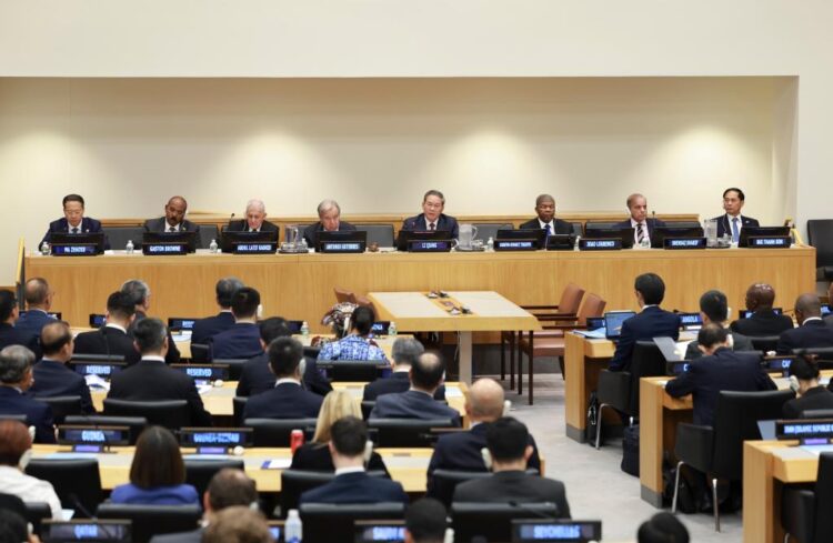 China Pledges Strong Support for Global Development at UN High-Level Meeting