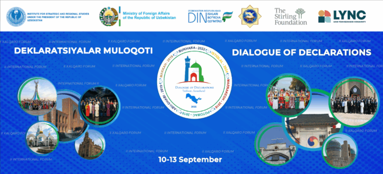 International Forum “Dialogue of Declarations” to Convene in Tashkent and Samarkand