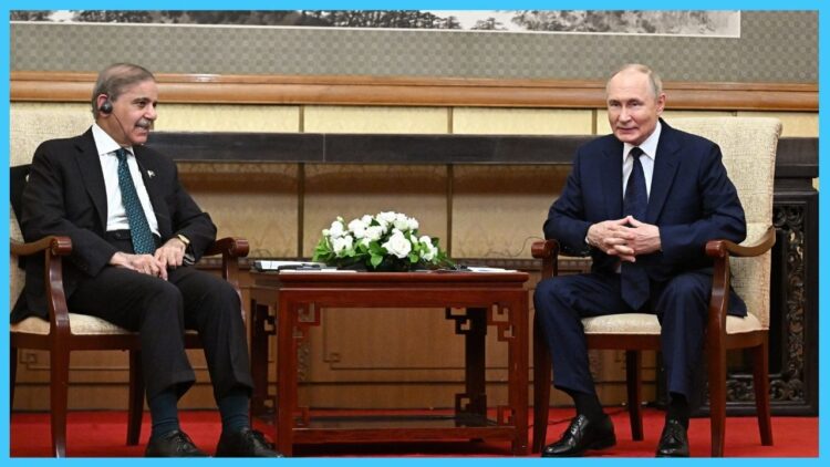 Shehbaz, Putin Vow to Strengthen Pakistan-Russia Ties in Beijing