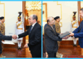 Envoys of Greece, EU, and Hungary Present Credentials to President Zardari