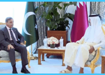 PM Shehbaz Urges Muslim Unity in Doha Meeting with Qatari Emir