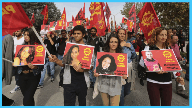 Mass Protests in Ankara Ahead of Court Ruling That Could Unseat Opposition Leader
