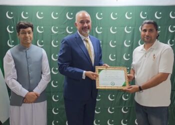 Pakistani Journalist Muhammad Imran Khan Yousafzai Honoured in Dubai