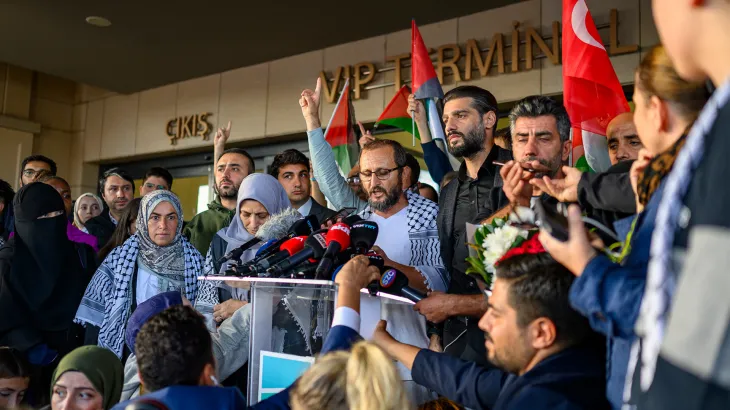 Flotilla activists recount mistreatment after deportation from Israel