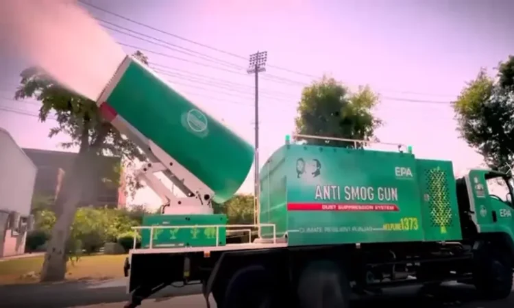 Punjab Successfully Tests Anti-Smog Guns, AQI in Lahore Drops by 70%