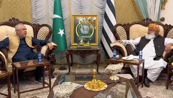 JUI-F announces support for PTI nominee Mahmood Khan Achakzai as opposition leader in National Assembly