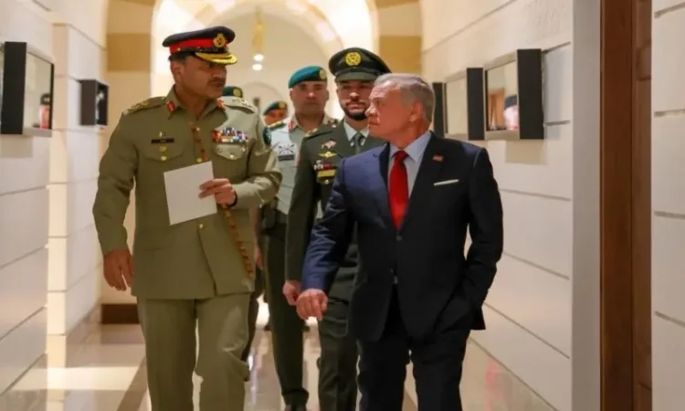 COAS Asim Munir meets Jordan’s King and Crown Prince, discusses defence cooperation