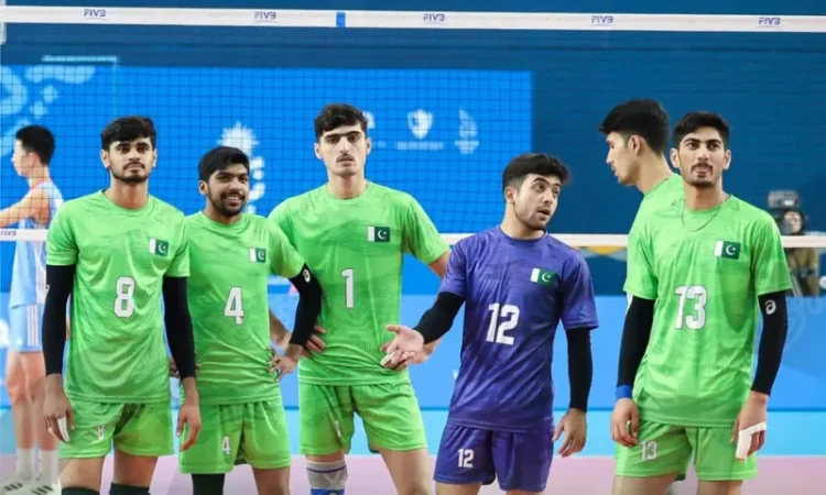 Pakistan Beat China to Reach Asian Youth Games Volleyball Semi-Finals