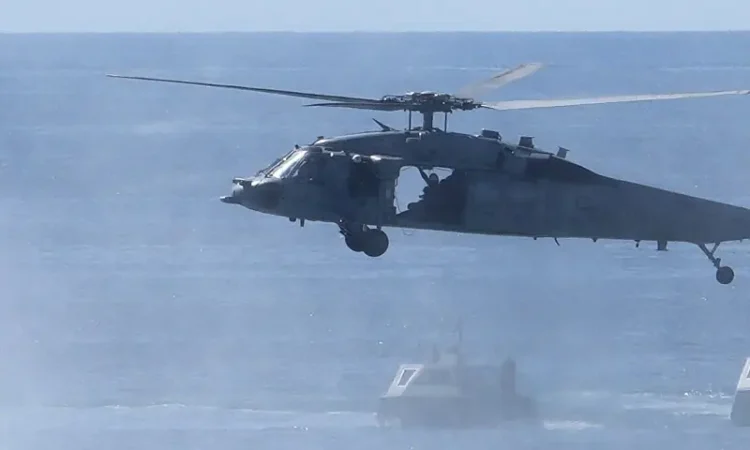 Two US Navy aircraft crash in South China Sea; all crew safe