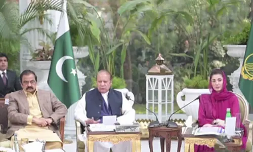 Nawaz Sharif demands accountability for forces behind Imran Khan’s rise to power