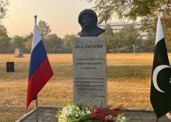 Monument of First Human in Space Yuri Gagarin Unveiled in Islamabad