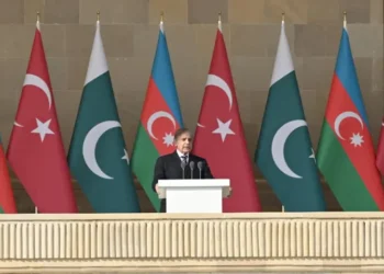 PM Shehbaz Praises President Trump’s “Bold Leadership” , Reaffirms Commitment to Regional Peace at Baku Victory Parade