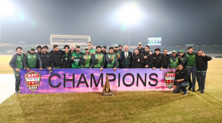 Pakistan clinch tri-series title with six-wicket win over Sri Lanka at Rawalpindi