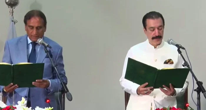 Raja Faisal Rathore Sworn In as New AJK Prime Minister After Assembly Vote