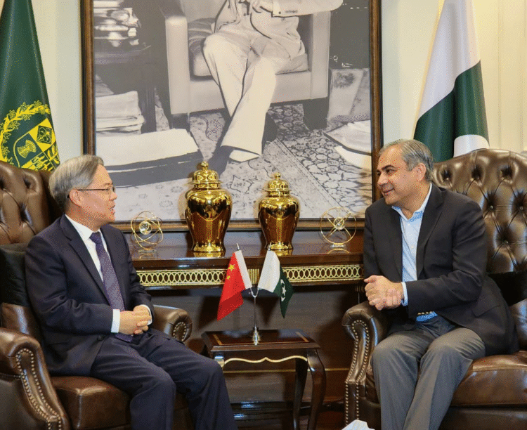 Chinese Ambassador Meets Mohsin Naqvi, Discusses Stronger Pakistan–China Security Cooperation