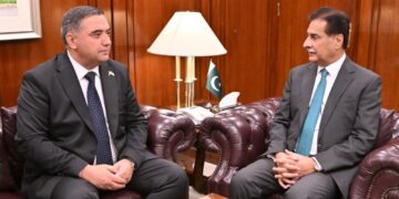 Speaker Ayaz Sadiq, Tajik Deputy Speaker Discuss Strengthening Bilateral and Parliamentary Ties