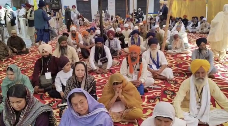 Sikh Pilgrims Visit Gurdwara Sacha Sauda as Part of Baba Guru Nanak’s 556th Birth Anniversary Celebrations