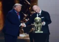 Trump awarded FIFA’s first peace prize at 2026 World Cup draw event in Washington