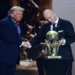 Trump awarded FIFA’s first peace prize at 2026 World Cup draw event in Washington