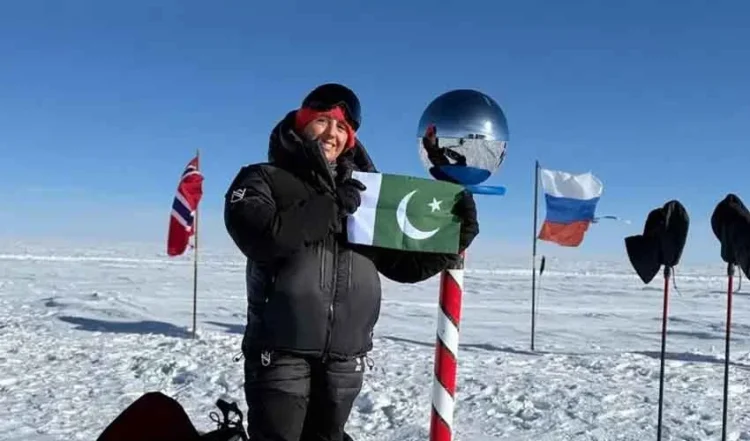 Samina Baig becomes first Pakistani to ski to the South Pole