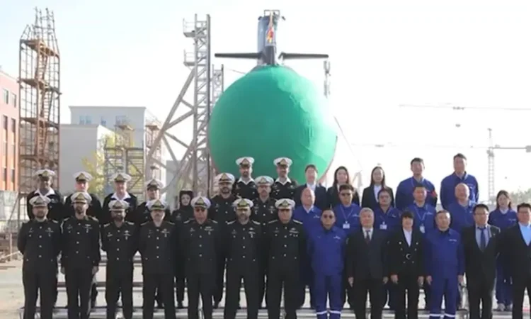 Pakistan Navy Launches Fourth Hangor-Class Submarine Ghazi in China