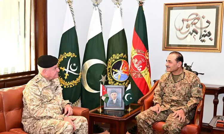 Pakistan, Jordan pledge to deepen military and defence cooperation
