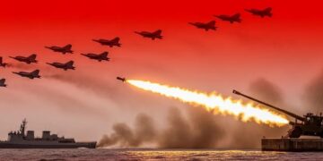 China Conducts Large-Scale Live-Fire Drills Around Taiwan, Tensions Escalate