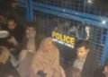 Imran Khan’s Sisters End Factory Naka Sit-in After Being Blocked from Adiala Jail