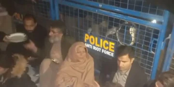 Imran Khan’s Sisters End Factory Naka Sit-in After Being Blocked from Adiala Jail